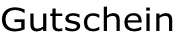 Gutschein